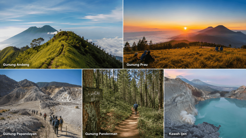 Cuaca Berawan Juli 2026 Ideal untuk Hiking, Ini 5 Trek Ringan yang Cocok untuk Pemula